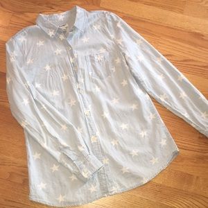 Vintage Fade Star Blouse